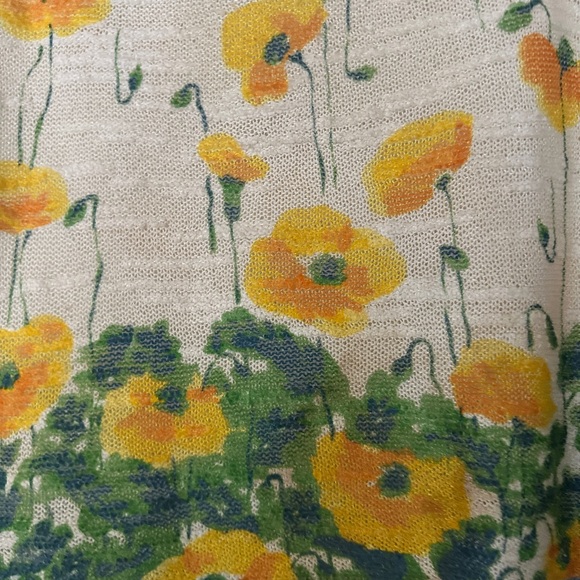 St.John Sport Knit Floral Twin Cardigan Set - Picture 13 of 16